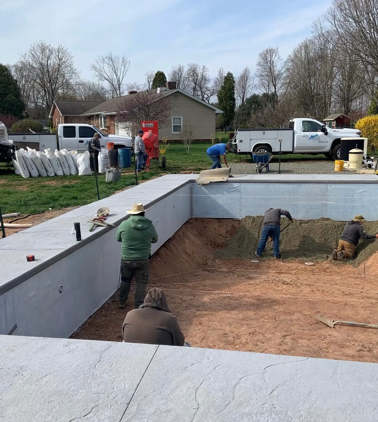 Clinton Pool Construction