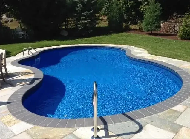 Shoreline blue tiles Pool