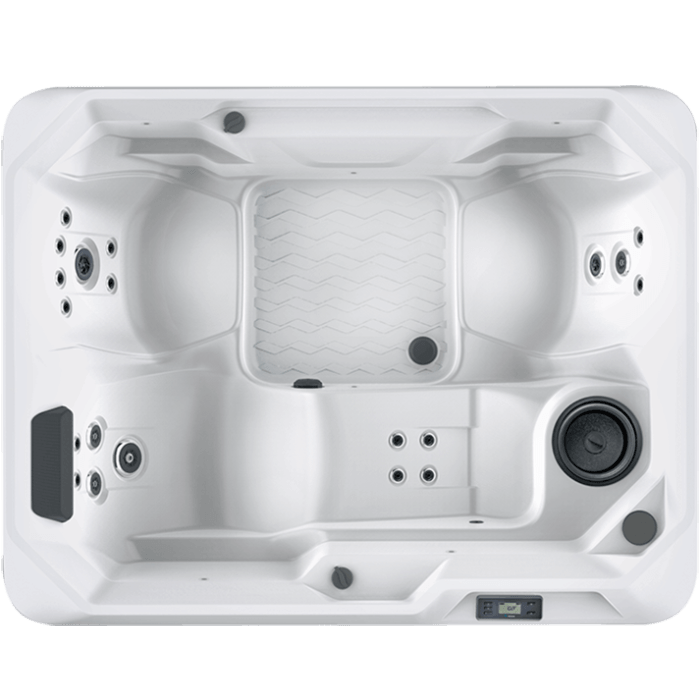 hot spring spas hot spot overhead Stride®